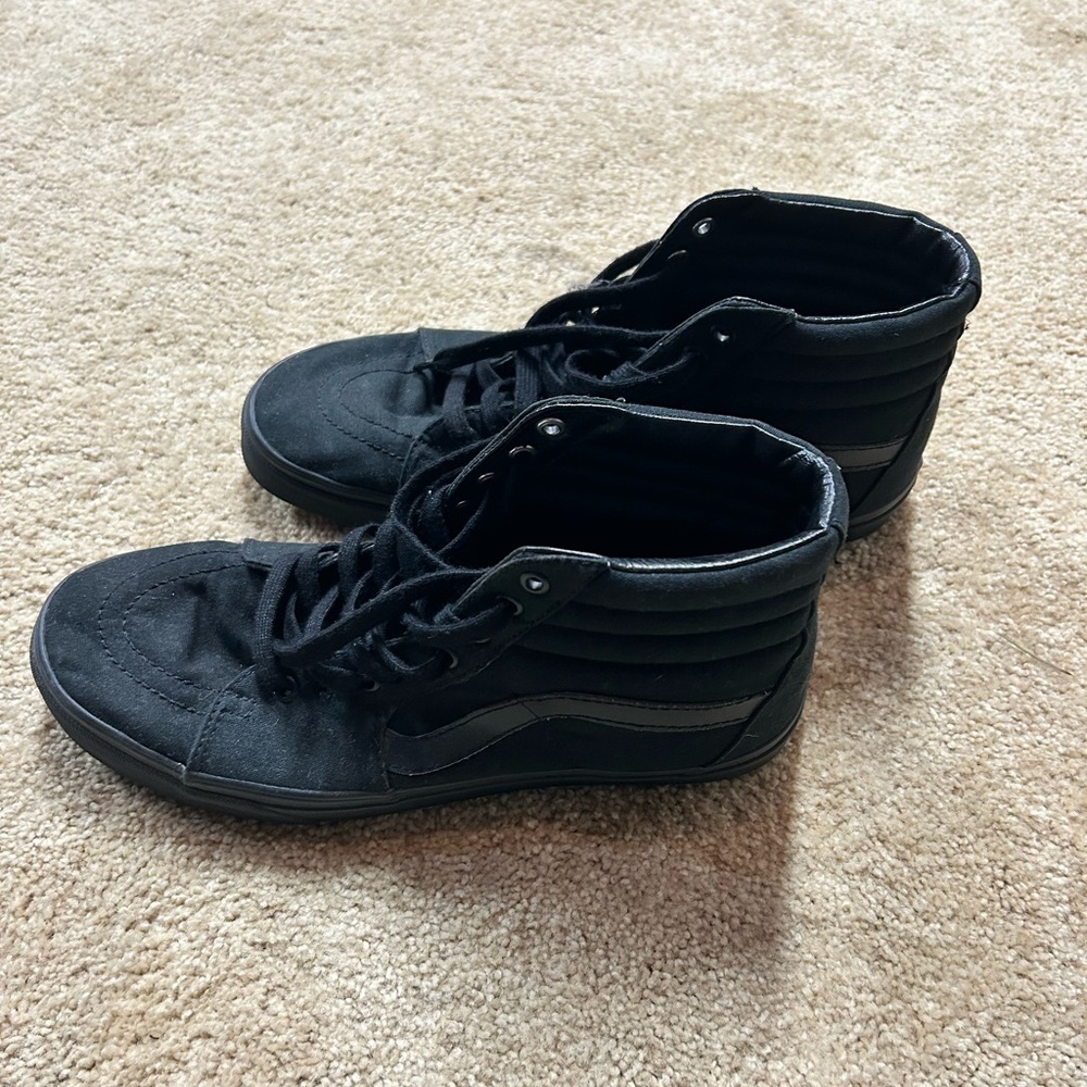 Black High-Top Men's Vans